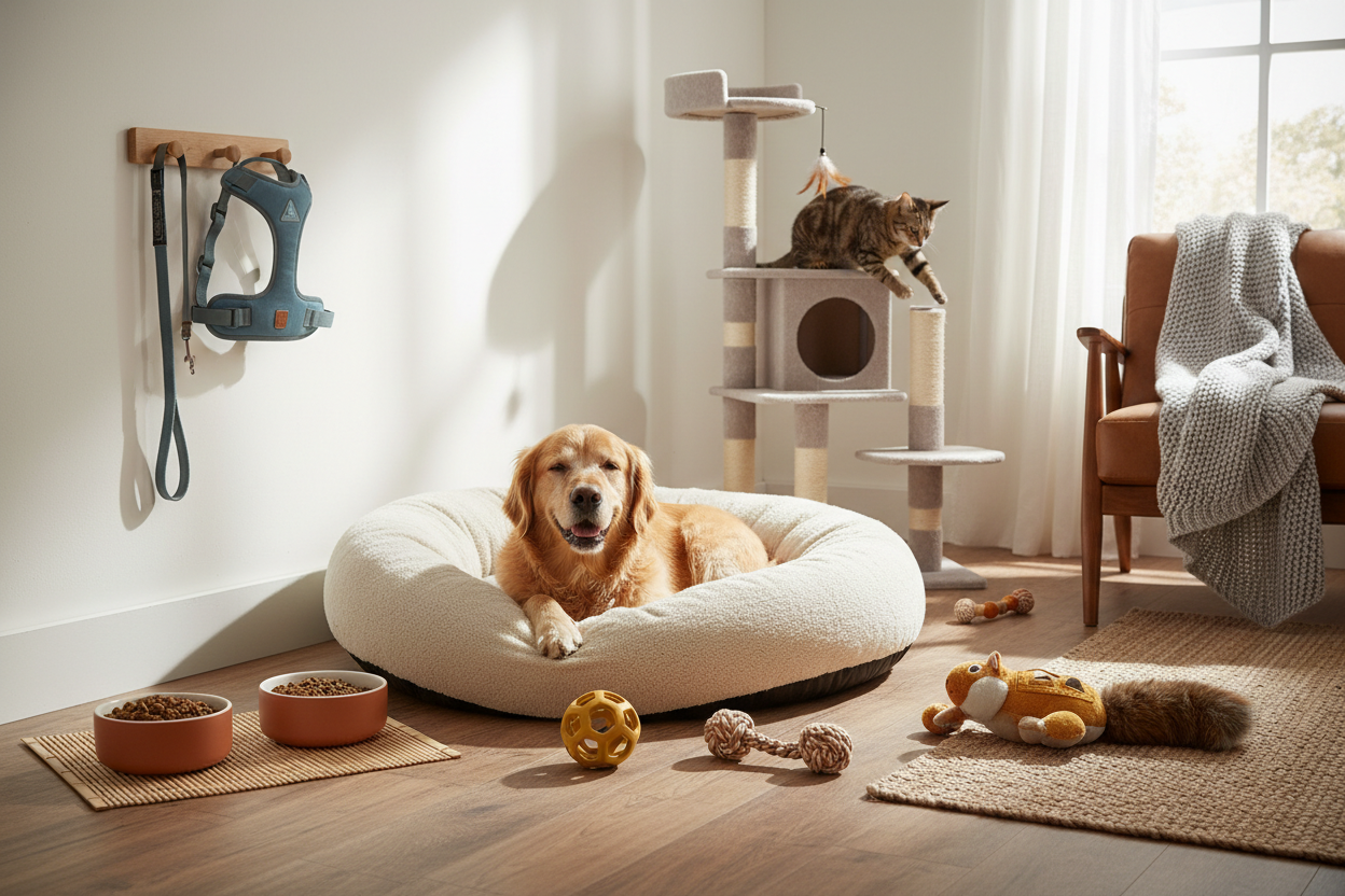 Les accessoires jouent un rôle essentiel dans la vie quotidienne de nos compagnons à fourrure. Ils contribuent à leur santé physique en offrant un soutien ergonomique, à leur confort en créant des espaces sécurisants et douillets, et à leur bonheur en stimulant leur curiosité et leur jeu. Des jouets interactifs aux lits confortables, en passant par les harnais de qualité, chaque accessoire est pensé pour améliorer la qualité de vie de votre animal et renforcer votre lien avec lui.